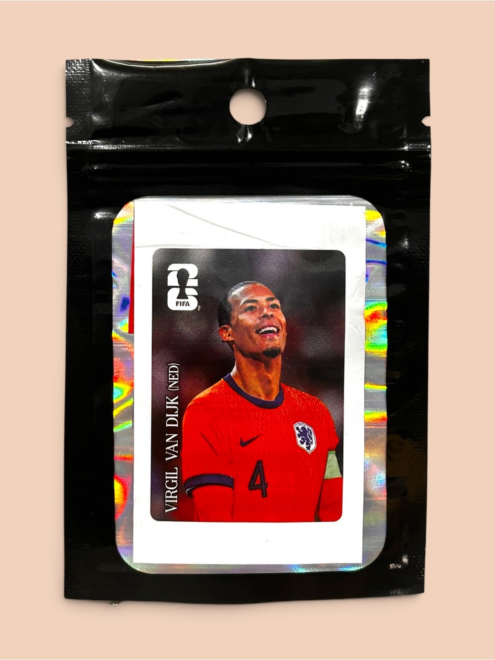 2026 Panini Coca-Cola FIFA World Cup CC8 Virgil Van Dijk Netherlands Sticker